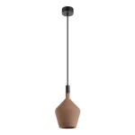Redo POTTER kültéri függeszték fém, beton, fekete, barna, GU10, IP65 - 90976 Alacsony ár