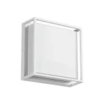 Redo QUADRIS kültéri mennyezet lámpa fém, műanyag, fehér, opál, LED, 20W, 1310lm, 2700K-3000K, IP54 - 90747 Kedvezményes ár