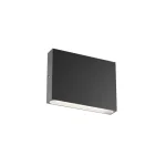 Redo ZIPPER kültéri fali lámpa fém, fekete, LED, 3W, 170lm, 3000K, IP65 - 90959 Akció
