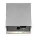 Trio GENIE mozgásérzékelős kültéri fali lámpa fém, szürke, 2W, 3000K, 300Lm, IP44 - R24169687 Expressz szállítás