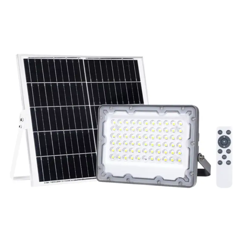 Különleges ajánlat FOKUS LED reflektor 900lm 6000K IP65 60W Solar Black + Eco-Light távirányító