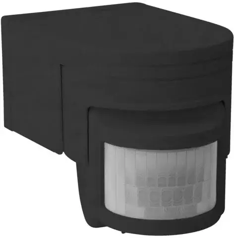 Expressz szállítás Felületre szerelhető PIR mozgásérzékelő SLICK JQ Black 1200VA IP44 Kanlux