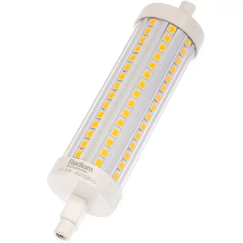 R7S LED izzószál 12.5W = 100W 1521lm 2700K meleg 118mm RADIUM Ledline Essence Rendeld meg most