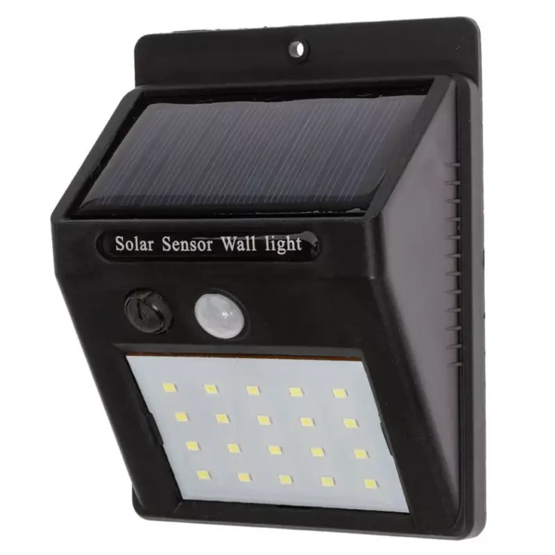 Solar LED reflektor 3W 5500-6000K hideg IP65 fekete Masterled mozgásérzékelő Alacsony ár