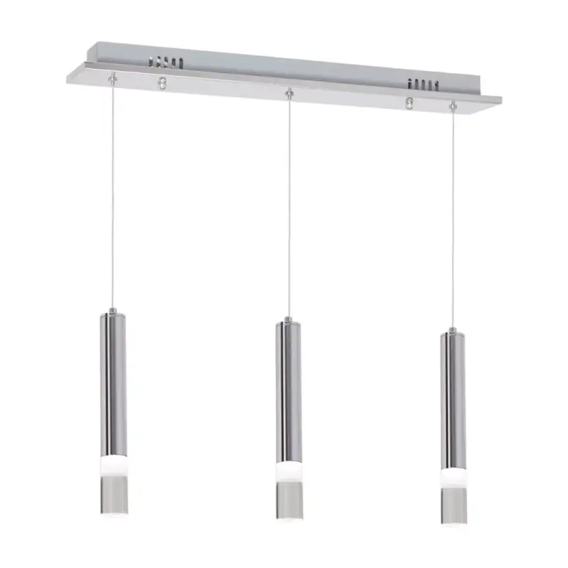 LED-csöves függőlámpa túlnyúló króm ICE 15W 4000K IP20 fém és akril Milagro Olcsóbb