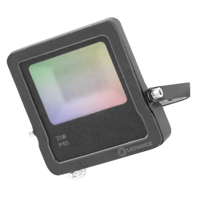 Outlet LED reflektor 20W 1260lm RGB+W IP65 fekete LEDVANCE Smart+ WiFi Flood