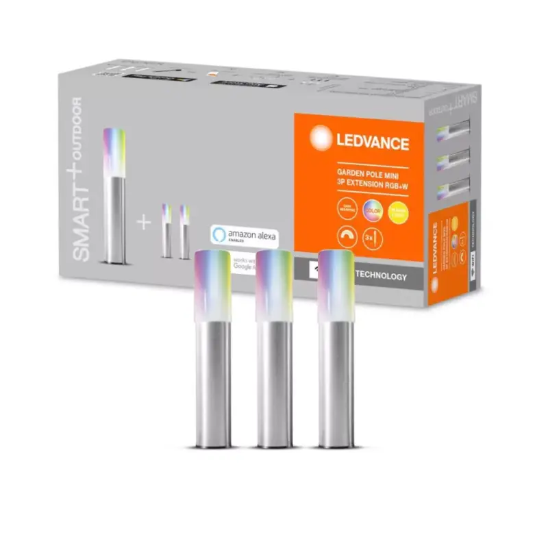 Szezonális akció LED világítóoszlopok RGB+W 1.9W SMART+ WiFi Garden 3 POLE Mini LEDVANCE - Hosszabbító