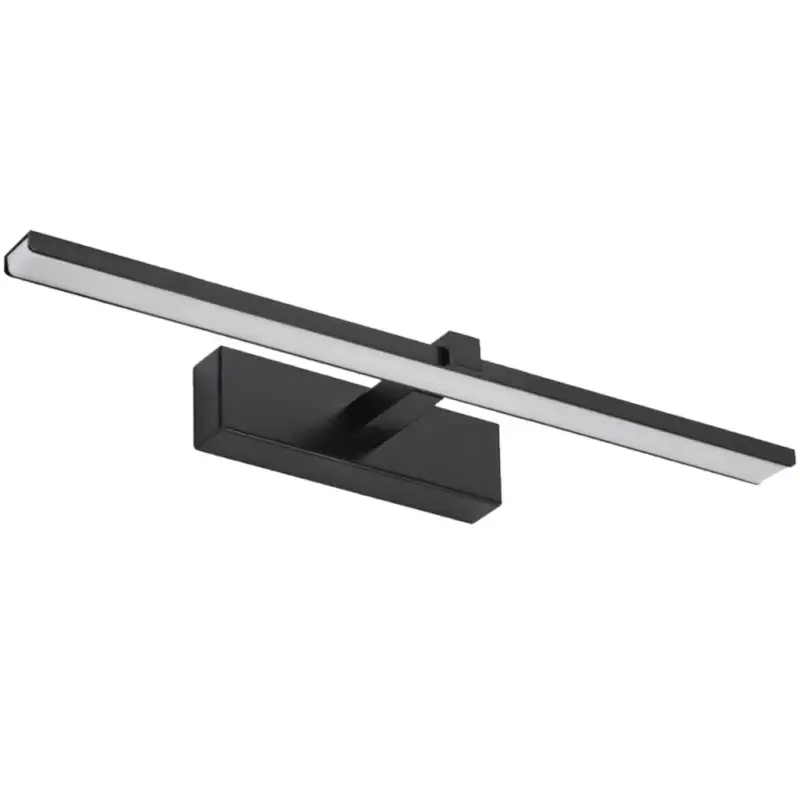 LED fürdőszobai tükörvilágítás 8W 700lm fekete semleges 40cm Outlet