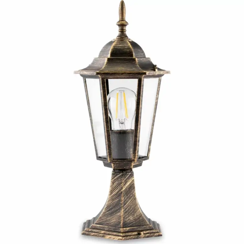 Expressz szállítás Kerti lámpa kültéri E27 Low OST LAMPING 40cm Patina BELLIS LUMILED