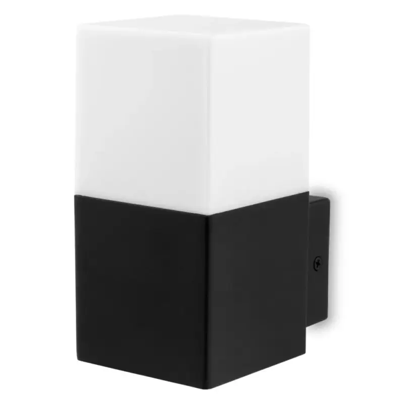 Kültéri kerti fali lámpa E27 SQUARE Fekete GALAX LUMILED Ajánlat