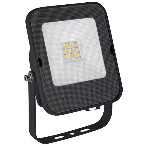 Utolsó esély LED reflektor 10W 800lm 6500K IP65 Fekete KOBI Premium MHN