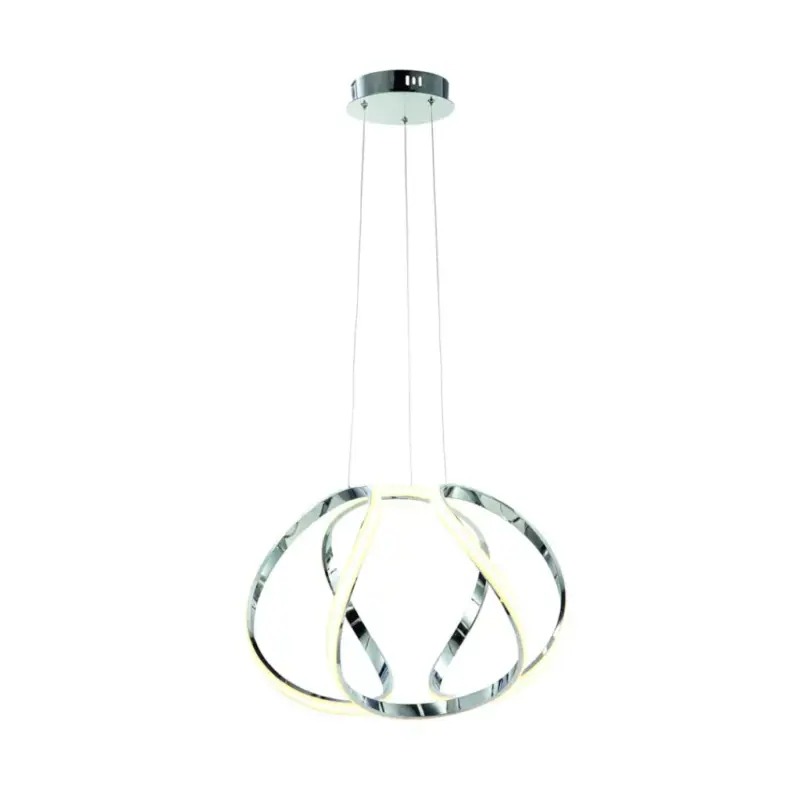 GLOBE 50W LED függőlámpa Modern Eredeti Stílus Króm ML3808 Fém + Műanyag Olcsó