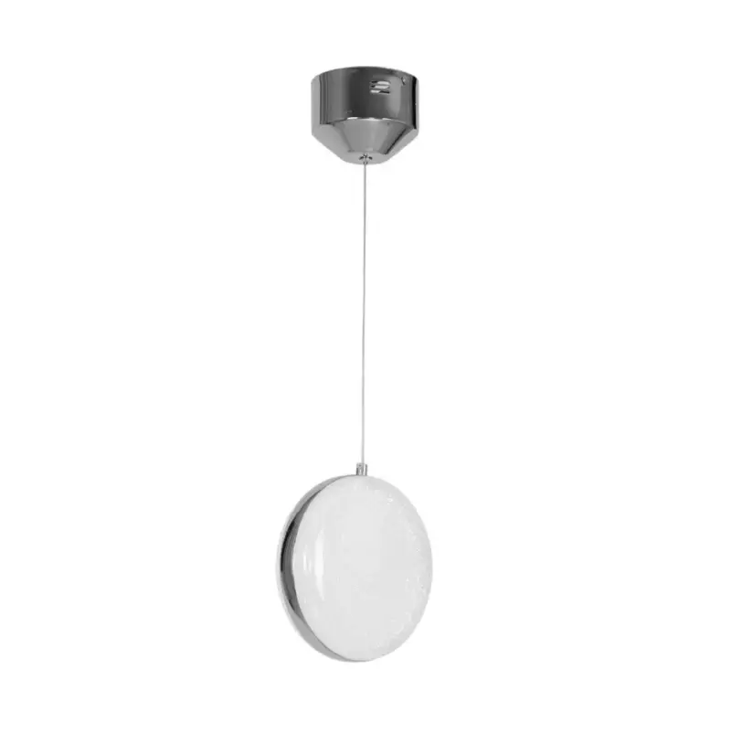 LIRA 10W LED Kerek függesztett lámpa Ezüst elemek Fehér ML5495 Milagro Fém + műanyag Különleges ajánlat
