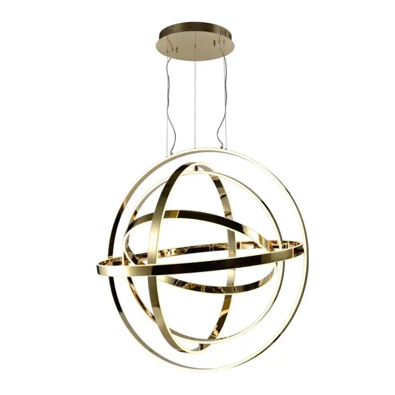 COPERNICUS 260W LED háromdimenziós golyós arany függőlámpa ML6148 Milagro alumínium + akril Ajánlat