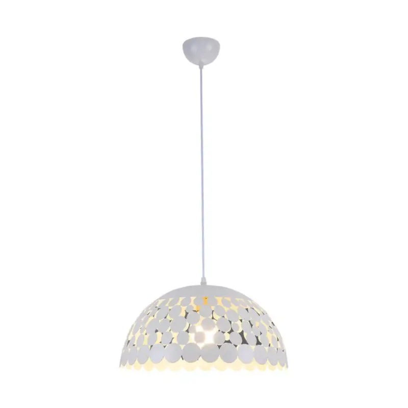 Akciós ár LISA függőlámpa 1xE27 40 cm Fehér Elegant ML6137 Milagro Metal
