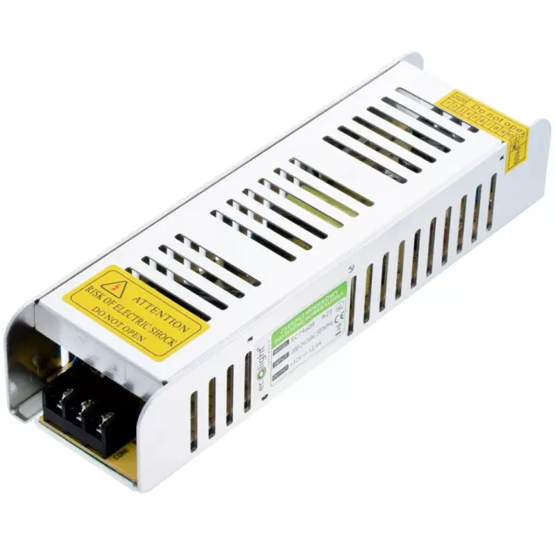 Gyors kiszállítás SLIM tápegység állandó feszültség 150W 12V DC 12.5A IP20