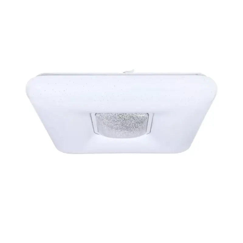 Végkiárusítás Felületre szerelhető mennyezeti lámpa YAX 24W LED + REMOTE Négyzet Színbeállítás ML4402 Milagro Műanyag + Fém