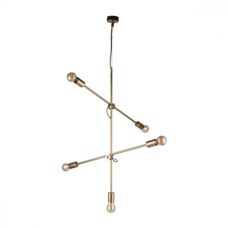 STICKS 9076 Nowodvorski mennyezeti lámpa arany 6xE27 függesztett acél ⌀73 cm ipari Csak ma