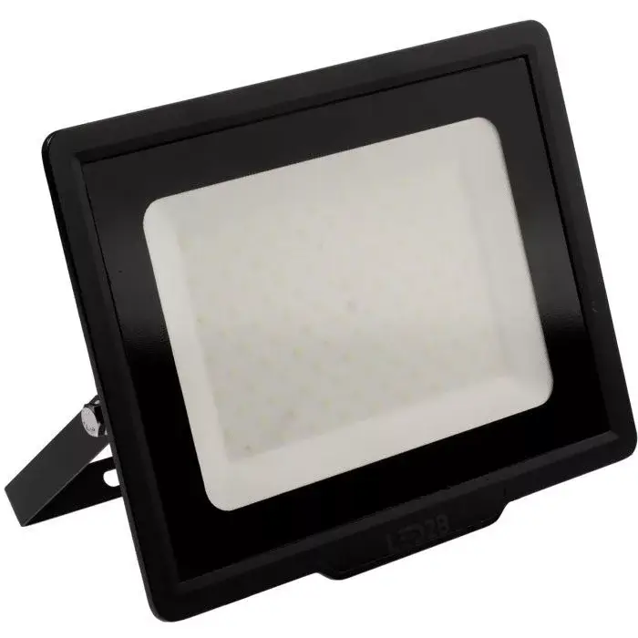 Végkiárusítás LED reflektor 100W 8000lm 4000K IP65 fekete LED2B KOBI MH