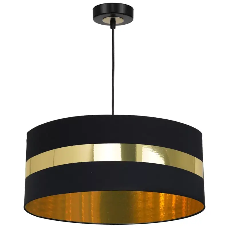 Kedvezményes ár PALMIRA függőlámpa 1xE27 60W matt lámpaernyő Golden Elements MLP6318 Milagro fém + szövet
