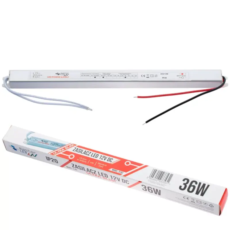 Ultra SLIM 3A 36W 12V DC bútortáp LED szalagokhoz Exkluzív ajánlat