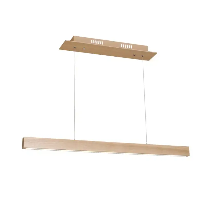 Korlátozott ajánlat TIMBER 18W LED téglalap alakú fa függőlámpa MLP568 Milagro fa + fém + akril