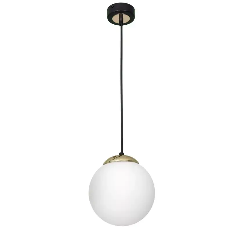 SPARTA függőlámpa 1xE27 White Ball Gold Milagro elemek MLP6495 Fém + Üveg Olcsó