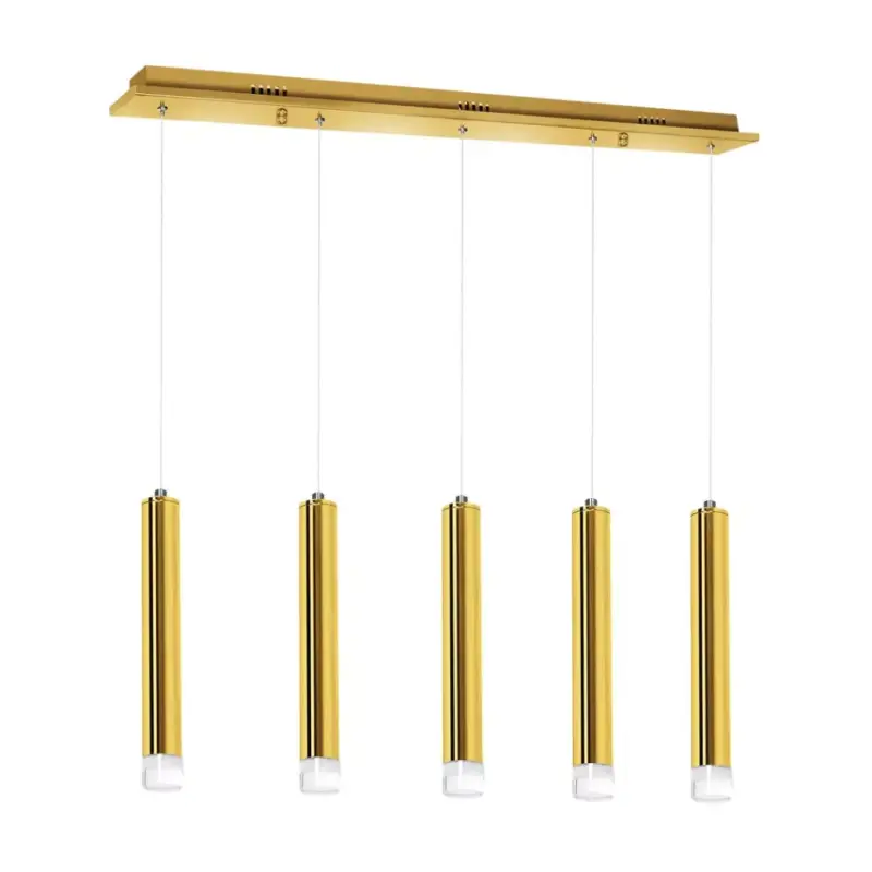 Biztonságos fizetés GOLDIE függőlámpa 25W (5x5W) LED Gold Minimalist ML5715 Milagro Metal + Akril