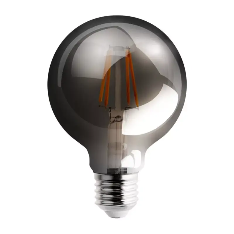 E27 G80 LED izzó 6W = 50W 650lm 2200K Meleg 360° Izzószál füstölt Népszerű