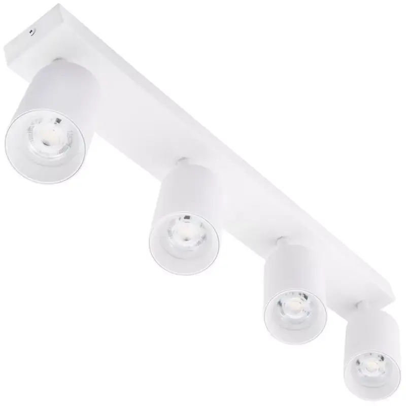 QUALIS SPOT mennyezeti lámpa Reflektor Halogén lámpatest 4xGU10 Fehér Nézd meg most