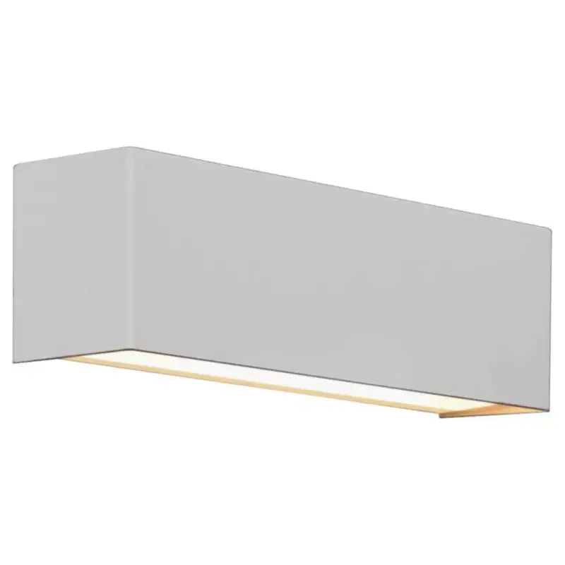 Utolsó esély STRAIGHT 6354 Nowodvorski fali lámpa szürke E14 hosszúkás fali lámpa hossza 26 cm minimalista