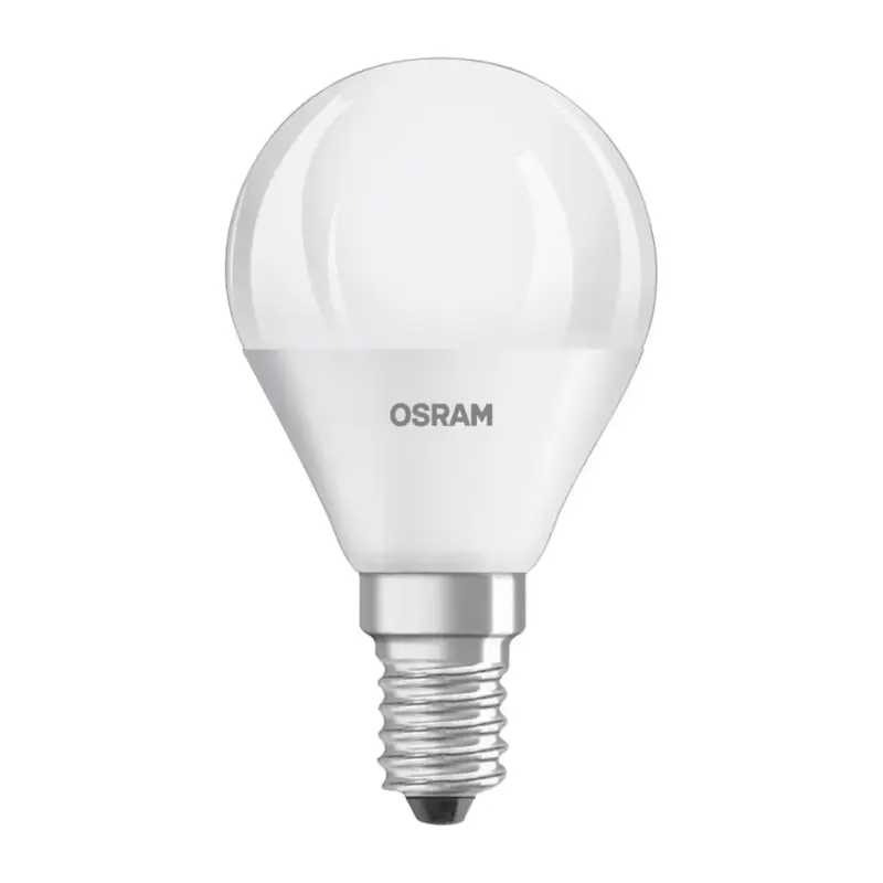 Nézd meg most E14 P45 LED izzó 4.9W = 40W 470lm 4000K Semleges 200° OSRAM STAR