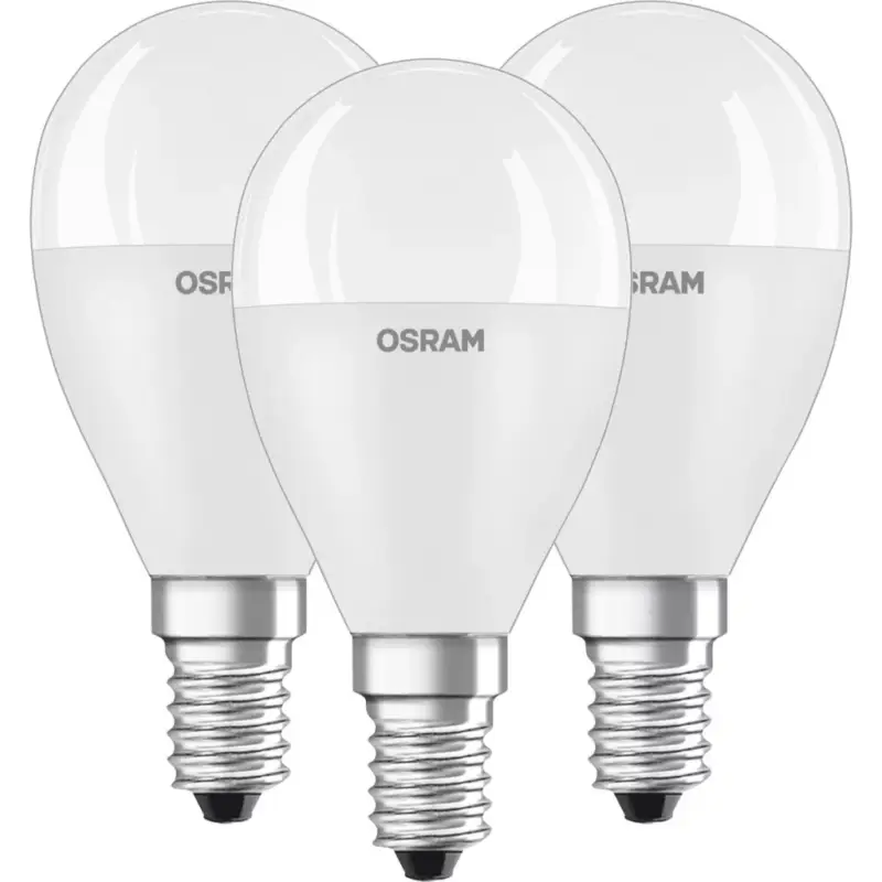 3db LED izzó Gömb E14 P45 7W = 60W 806lm 4000K Semleges 200° OSRAM ÉRTÉK Kihagyhatatlan ajánlat