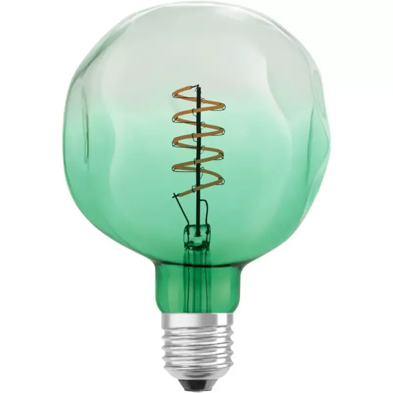 Dekoratív LED izzó E27 ET124 4,5W = 18W 180lm 1600K360°-os izzószál szabályozható OSRAM Vintage 1906 Expressz szállítás