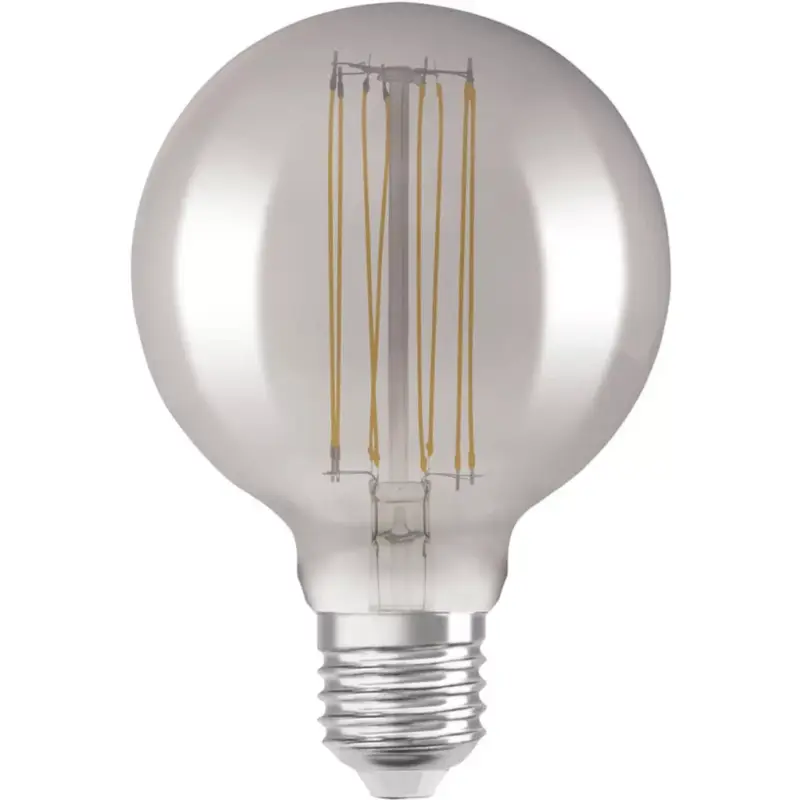 Dekoratív LED izzó E27 G125 11W = 42W 500lm 1800K , 320°-os izzószál, szabályozható OSRAM Vintage 1906 Exkluzív ajánlat