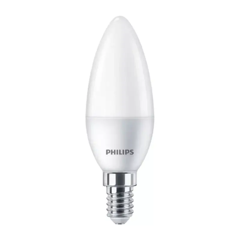 Csak ma E14 LED GYERTYA izzó 5W = 40W 470lm 2700K PHILIPS CorePro
