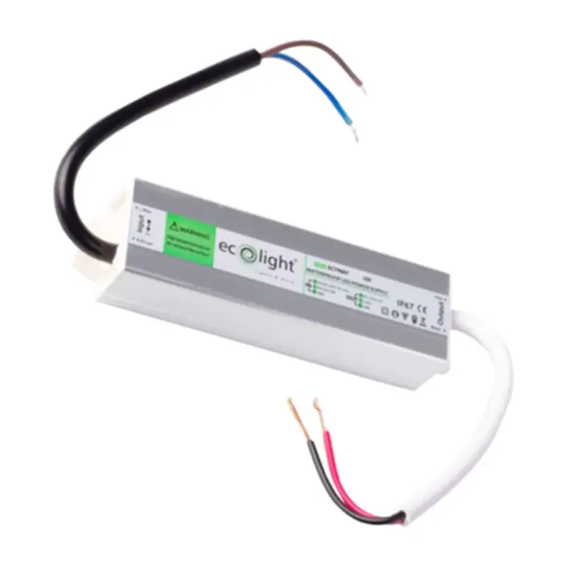 Kiárusítás Hermetikus feszültségű LED tápegység IP67 15W 12V Ecolight