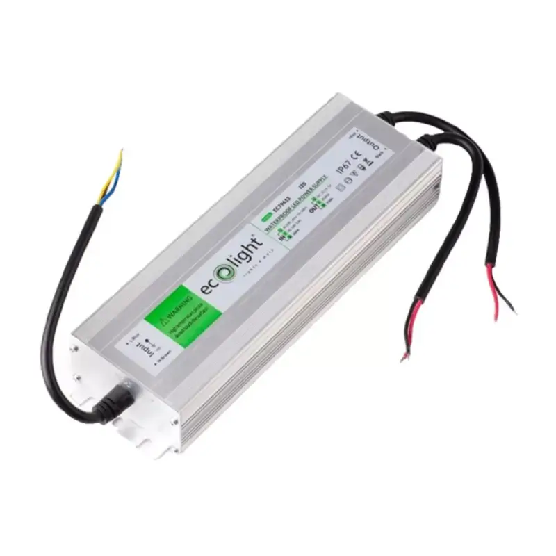 Prémium Hermetikus feszültségű LED tápegység IP67 250W 12V Ecolight