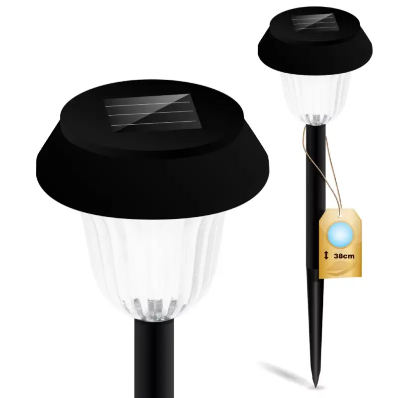 Legkelendőbb LED napelemes kerti lámpa 5500-6000K IP44 38cm szürkületérzékelő