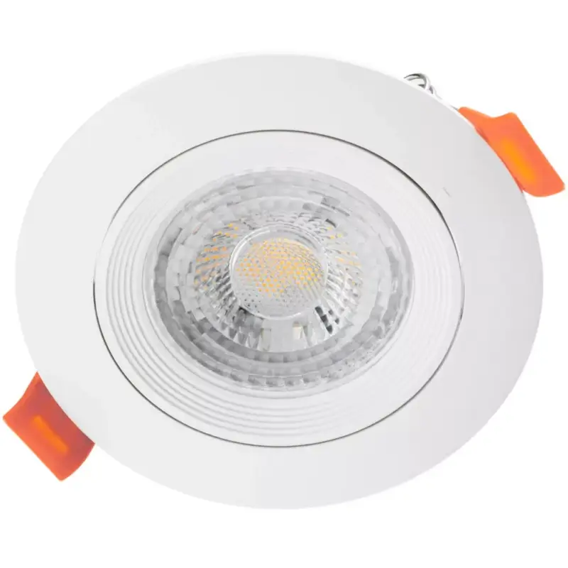 Legkelendőbb Halogén süllyeszthető mozgatható kerek lámpatest, fehér GU10 MR16 VENTUS Lumiled