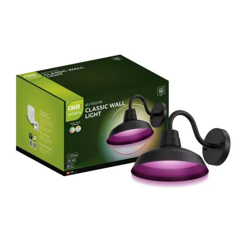 Árengedmény Lámpa Lámpás Fali lámpa Ellipszis Kerti LED Intelligens 4W BLUETOOTH HÁLÓS SMART TUYA RGB+CCT CALEX