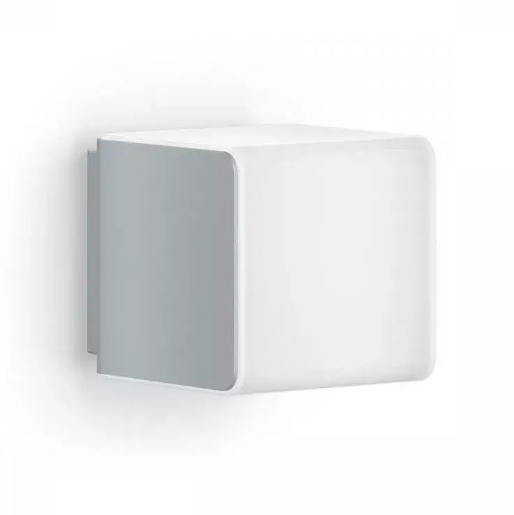Kerti lámpa fali lámpa L 830 LED iHF IP44 9,5W 3000K érzékelő + Bluetooth ezüst acél Olcsó