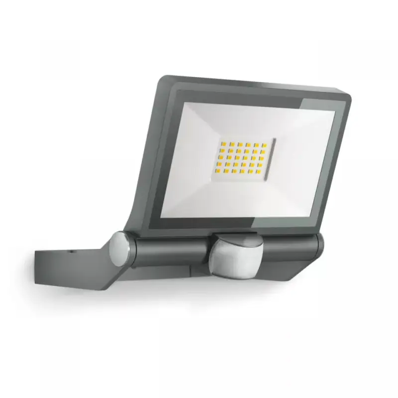 LED-es reflektor 18.5W 2060lm 3000K IP44 antracit mozgás- és alkony érzékelővel XLED One Sensor Steinel Gyors szállítás