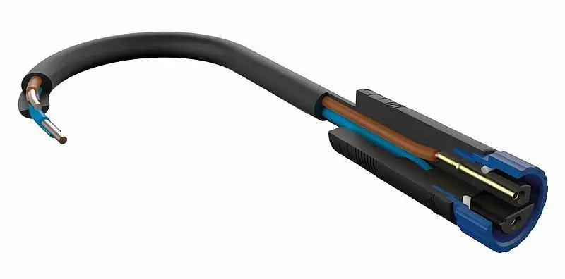 Kültéri Plug & Shine csatlakozókábel 1in-3out IP68 1m Black Paulmann Újdonság