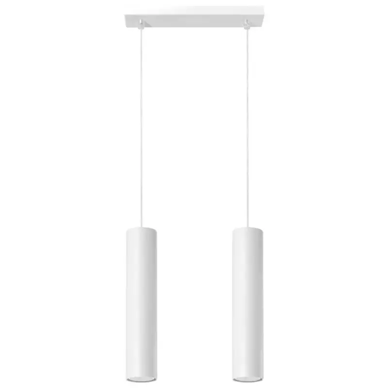Különleges ajánlat LAGOS 2 Függesztett mennyezeti lámpa 2xGU10 Minimalista Fehér SOLLUX