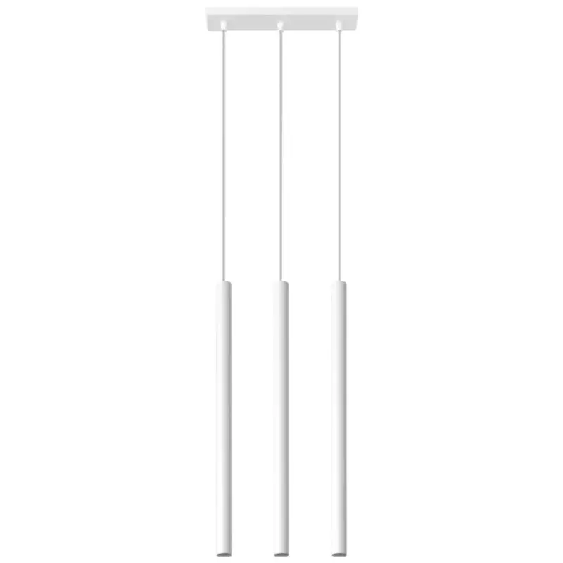 PASTELO 3 függő mennyezeti lámpa 3xG9 túlnyúló minimalista fehér SOLLUX Nézd meg most