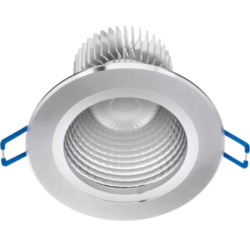 Vásárlói kedvenc Mennyezeti lámpatest 7W süllyesztett LED DOWNLIGHT MÉLY, kerek 4000K 560lm ezüst