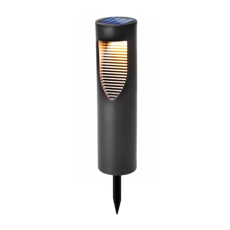 Vásárlói kedvenc LED-es napelemes kerti lámpa szegecses állóoszlop 45cm 4000K IP64 alkony érzékelővel