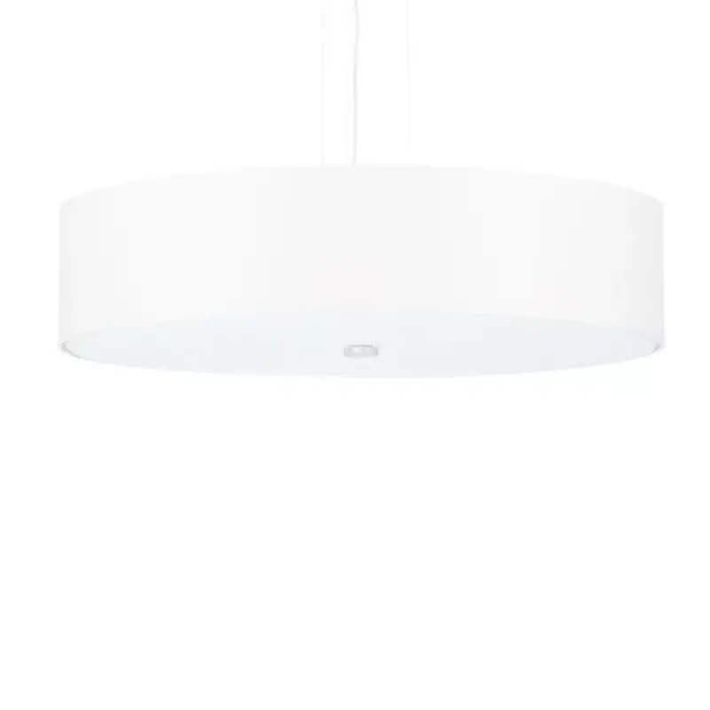 Ajánlat LED függesztett mennyezeti lámpa SKALA 5xE27 csillár 50cm fehér SOLLUX