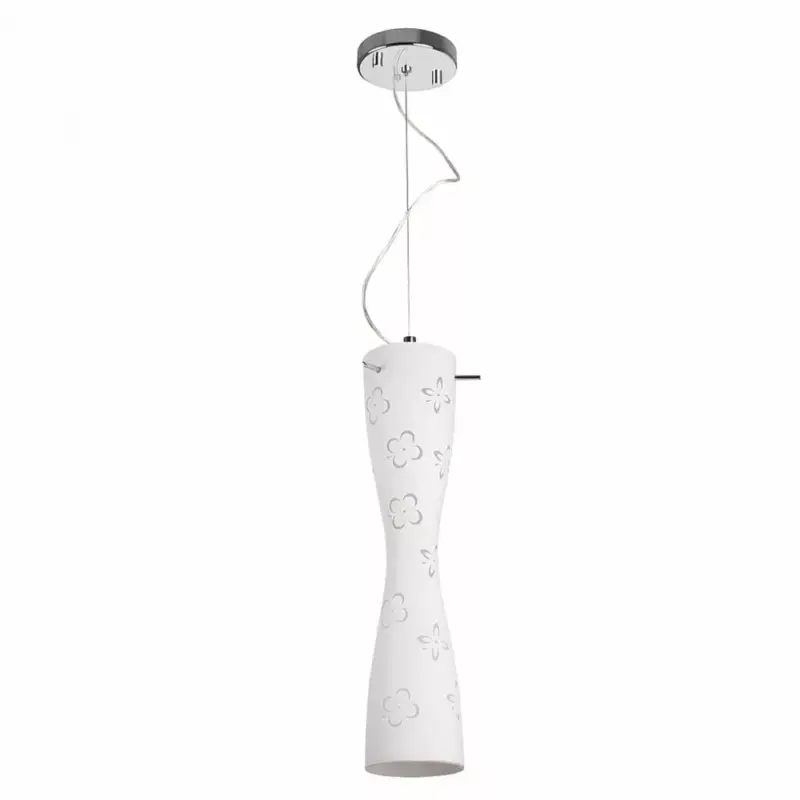LED mennyezeti függőlámpa FLORA 2xE27 túlnyúló minták modern fehér fény Prestige Bestseller